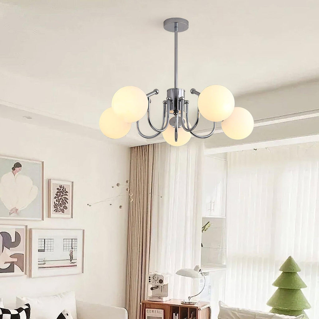 Laelelle Glass Chandelier-Moonnatur