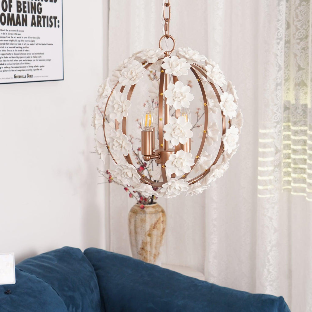 Farnelwyn Ceramic Chandelier-Moonnatur