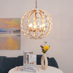 Farnelwyn Ceramic Chandelier-Moonnatur