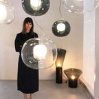 Marenwyn Glass Pendant Light-Moonnatur