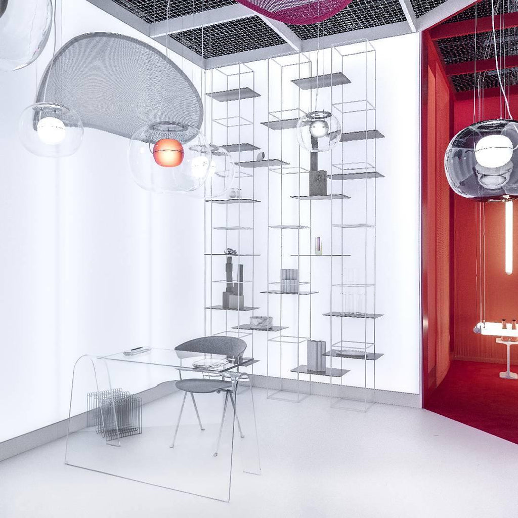 Marenwyn Glass Pendant Light-Moonnatur