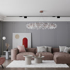 Pirelis Acrylic Chandelier-Moonnatur
