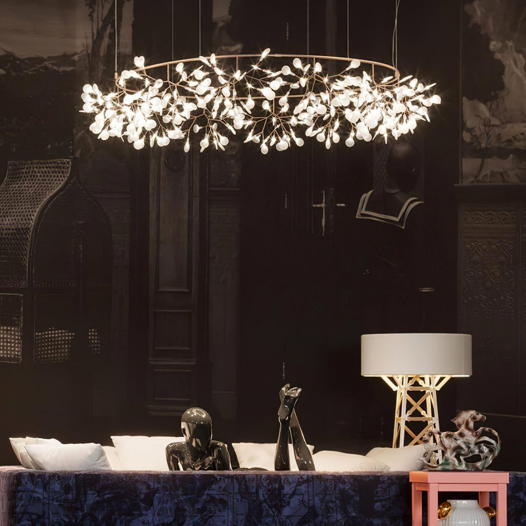 Pirelis Acrylic Chandelier-Moonnatur