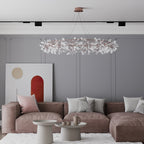 Pirelis Acrylic Chandelier-Moonnatur