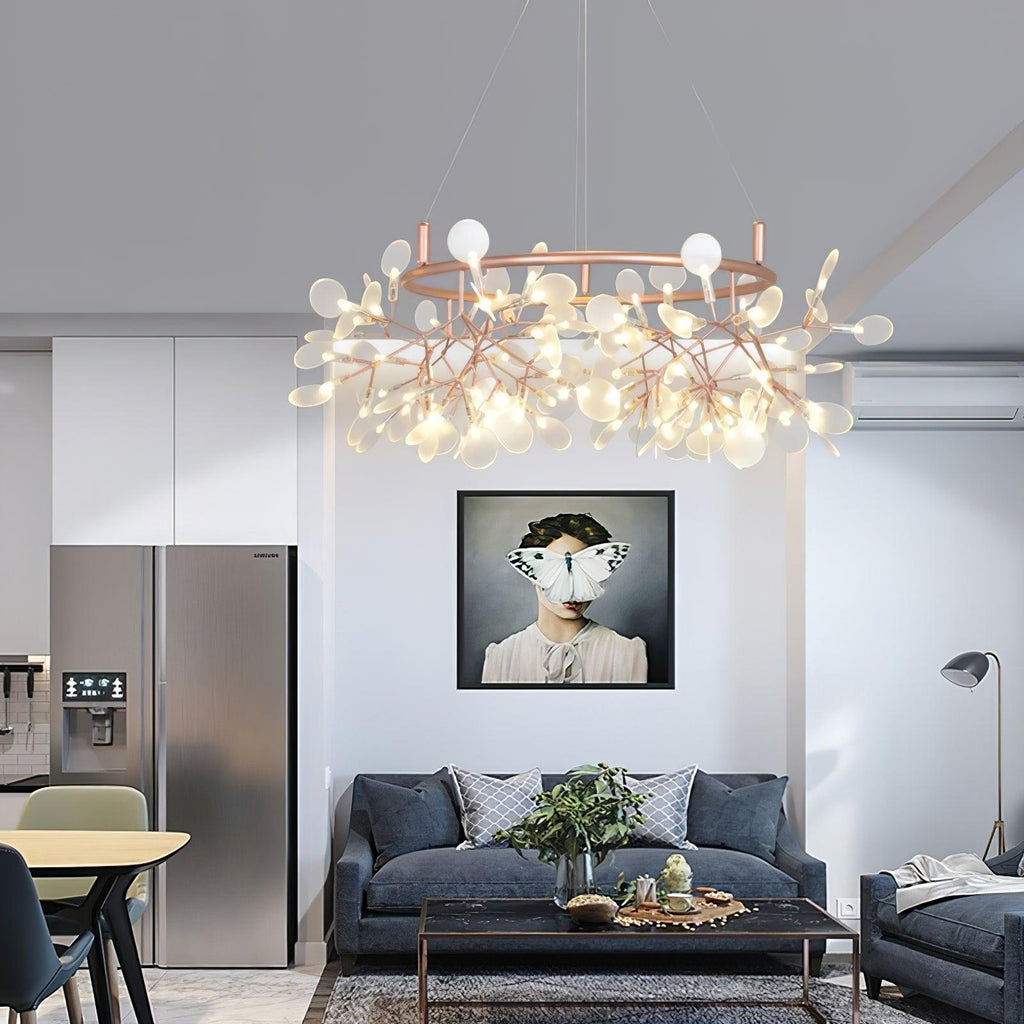 Pirelis Acrylic Chandelier-Moonnatur