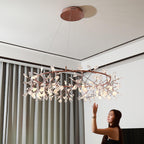 Pirelis Acrylic Chandelier-Moonnatur