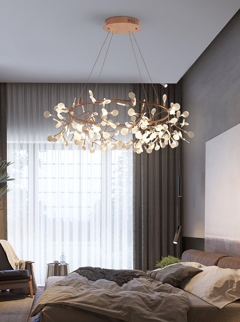 Pirelis Acrylic Chandelier-Moonnatur