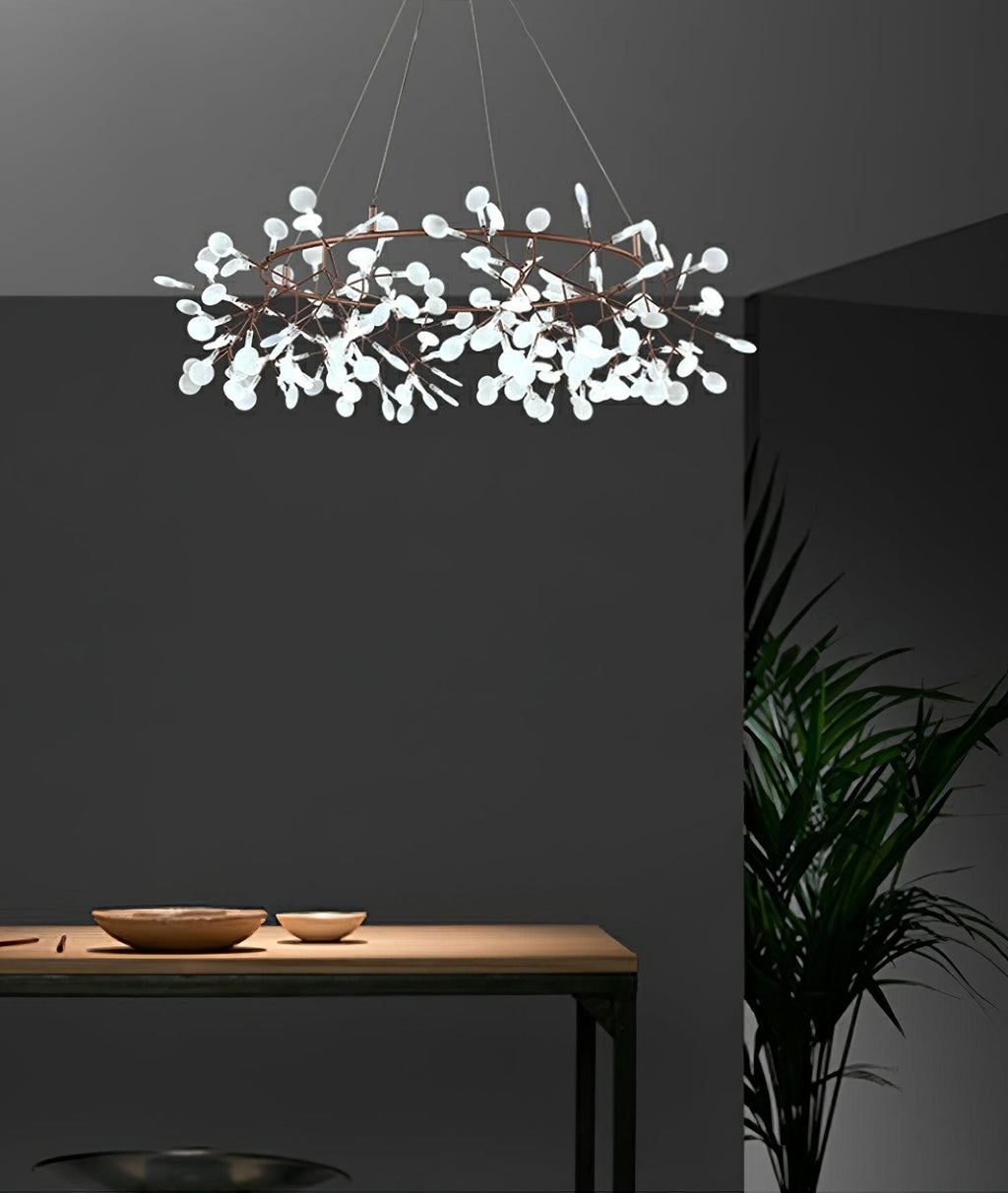 Pirelis Acrylic Chandelier-Moonnatur