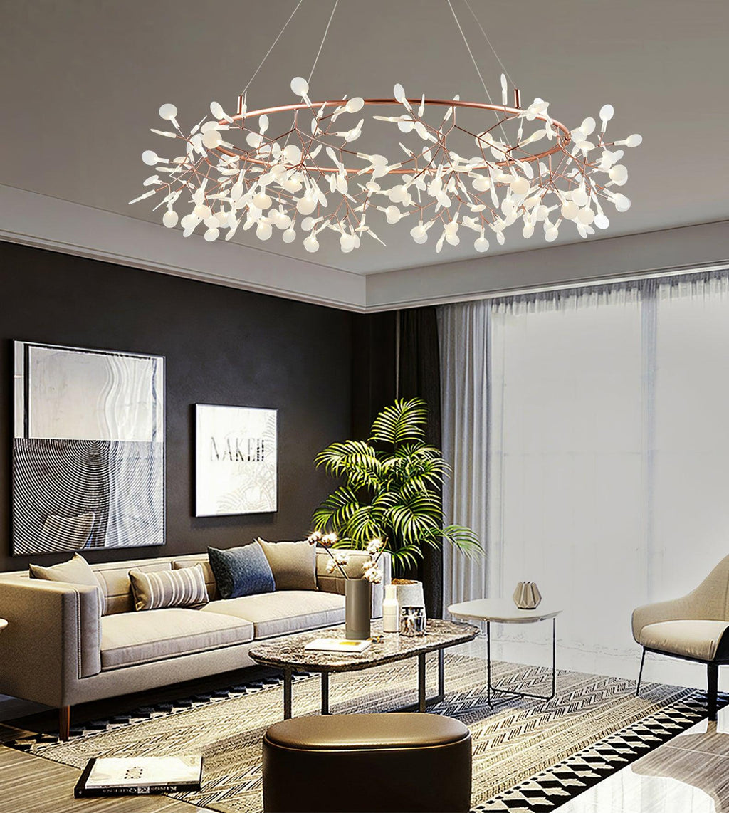 Pirelis Acrylic Chandelier-Moonnatur