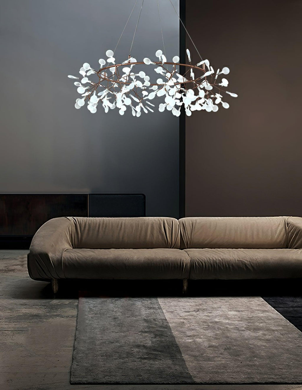 Pirelis Acrylic Chandelier-Moonnatur