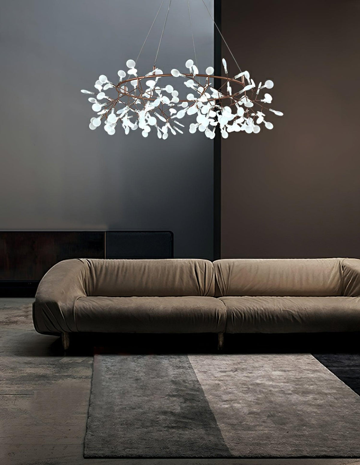 Pirelis Acrylic Chandelier-Moonnatur