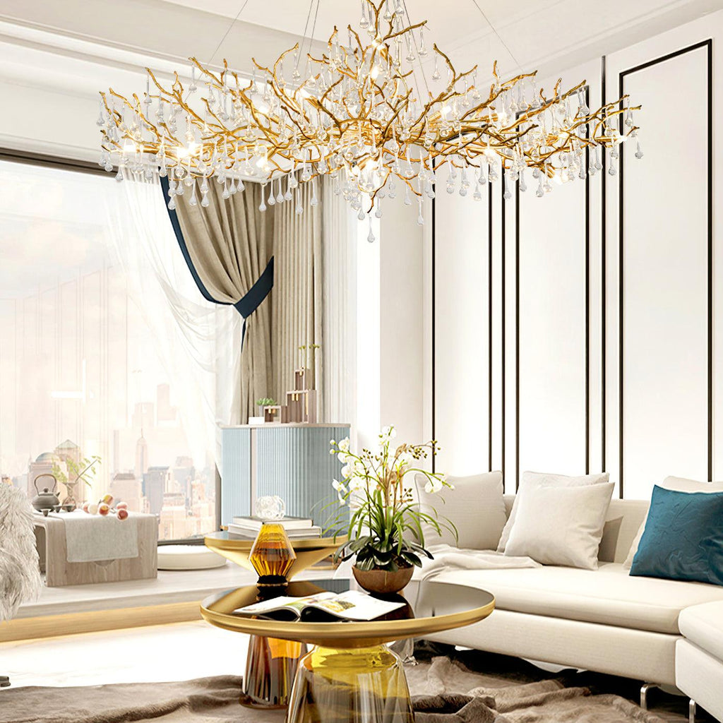 Kaelenna Crystal Chandelier-Moonnatur