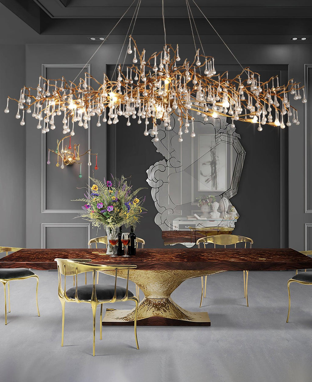 Kaelenna Crystal Chandelier-Moonnatur