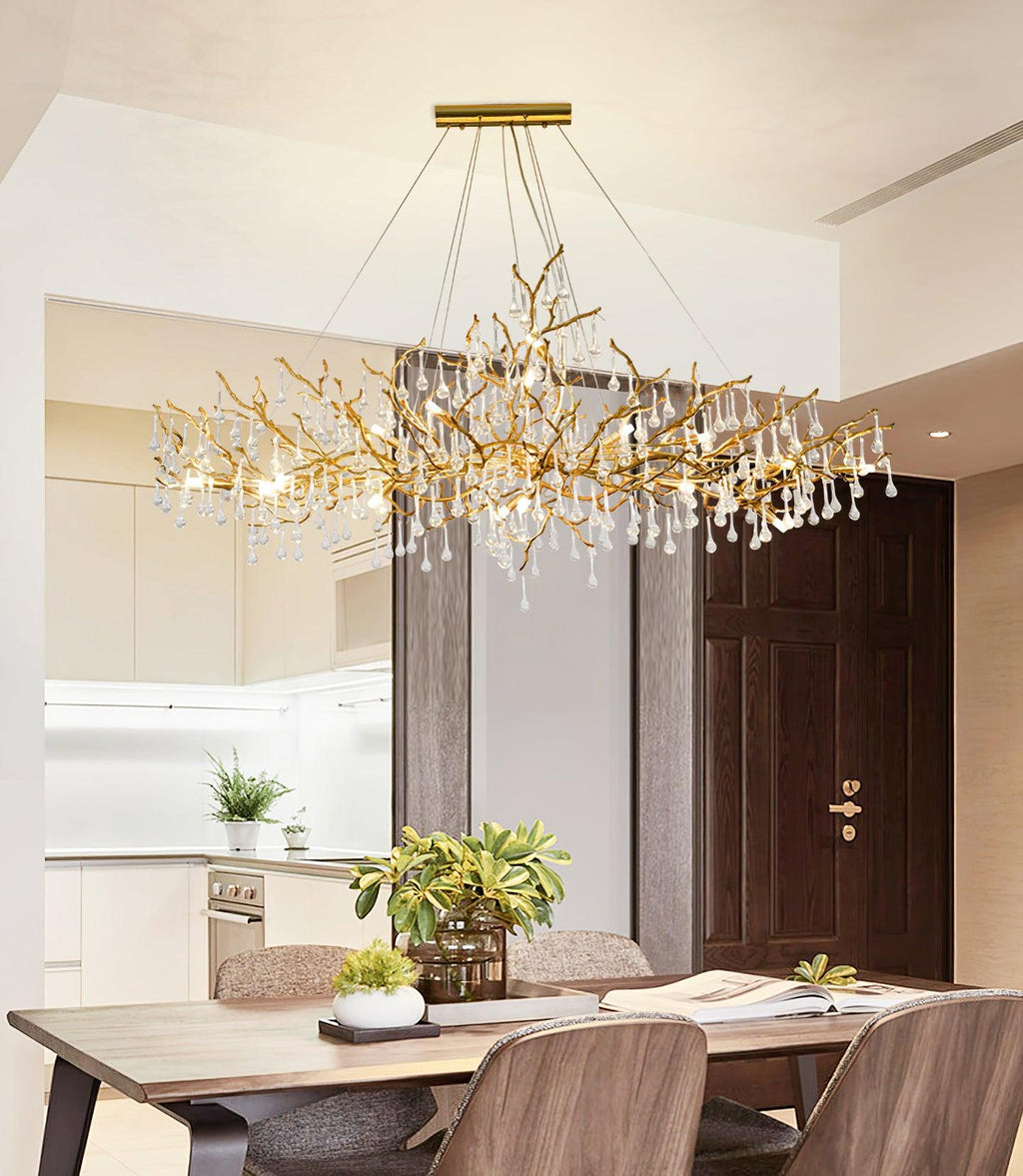 Kaelenna Crystal Chandelier-Moonnatur