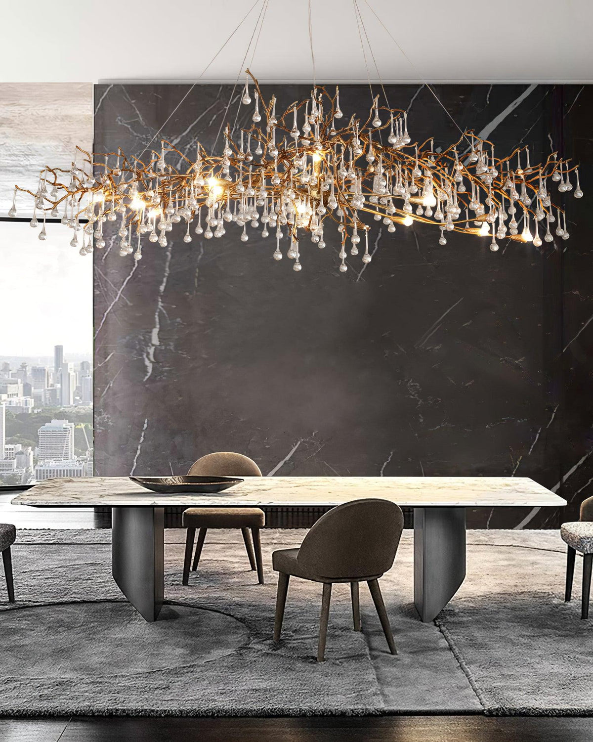 Kaelenna Crystal Chandelier-Moonnatur