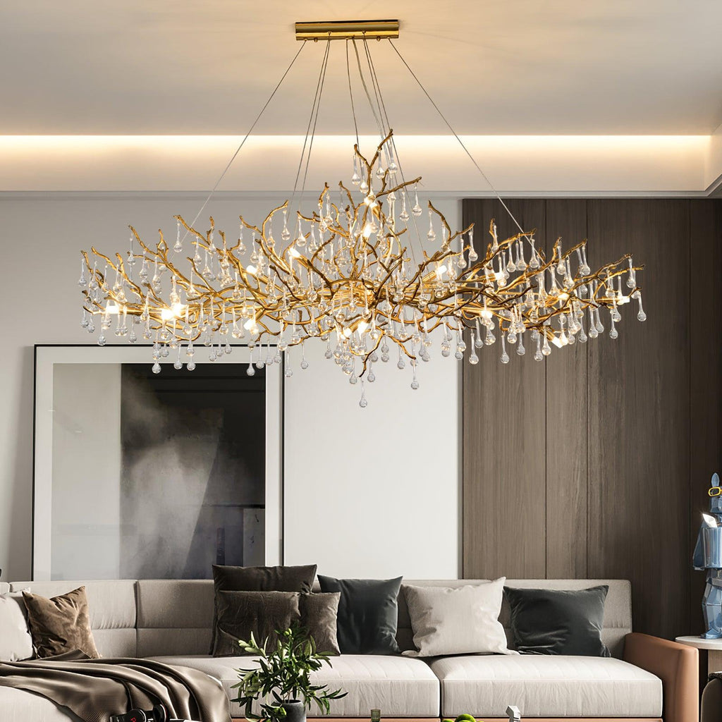Kaelenna Crystal Chandelier-Moonnatur
