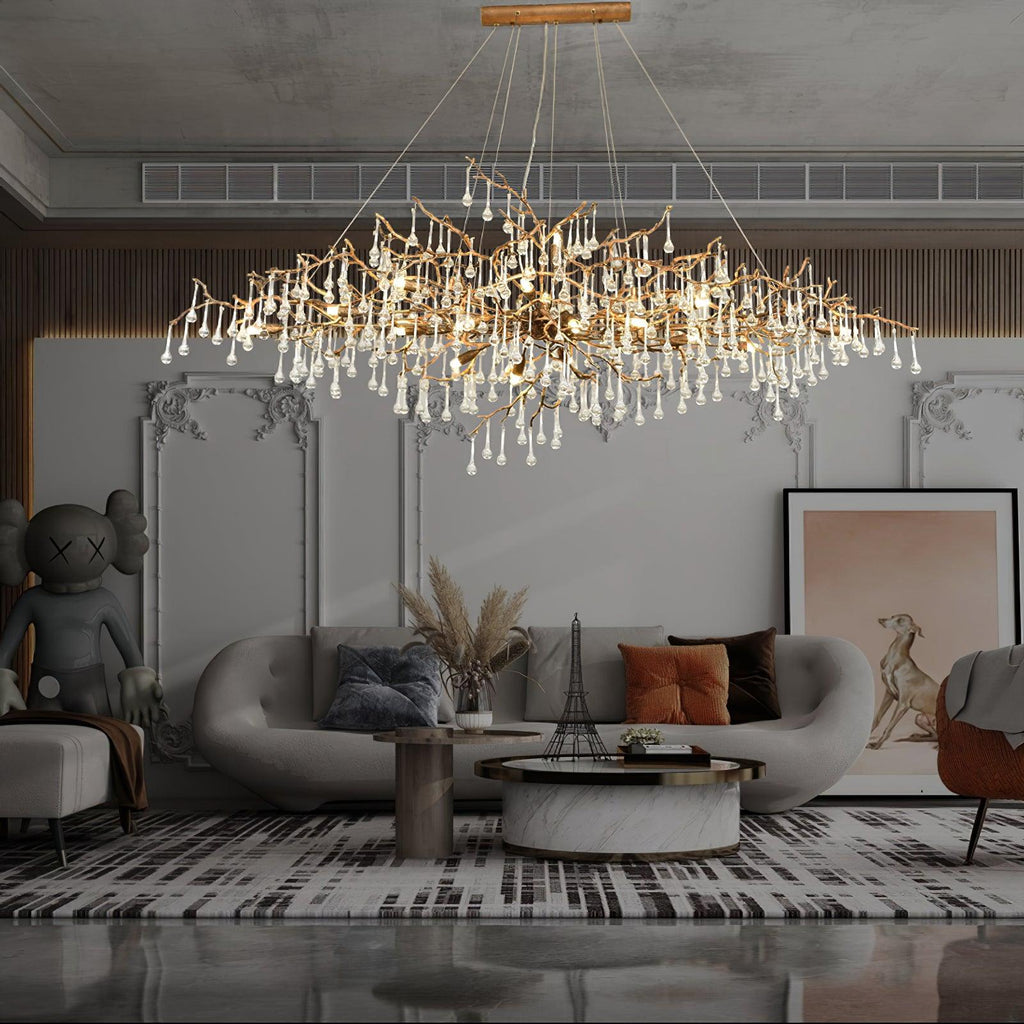 Kaelenna Crystal Chandelier-Moonnatur