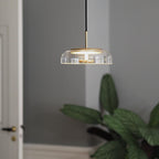 Yavoria Glass Pendant Lamp-Moonnatur
