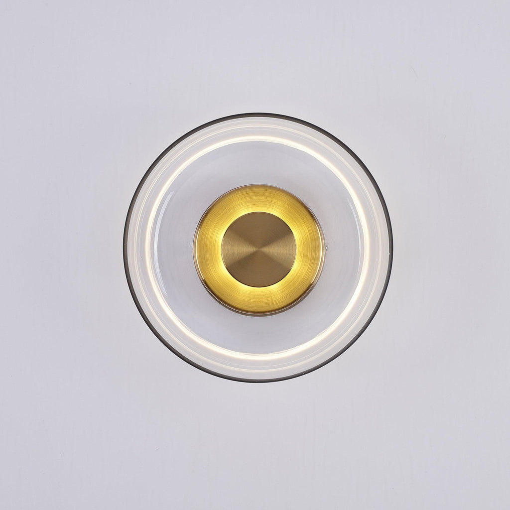 Ilvanna Glass Wall Light-Moonnatur