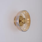 Ilvanna Glass Wall Light-Moonnatur