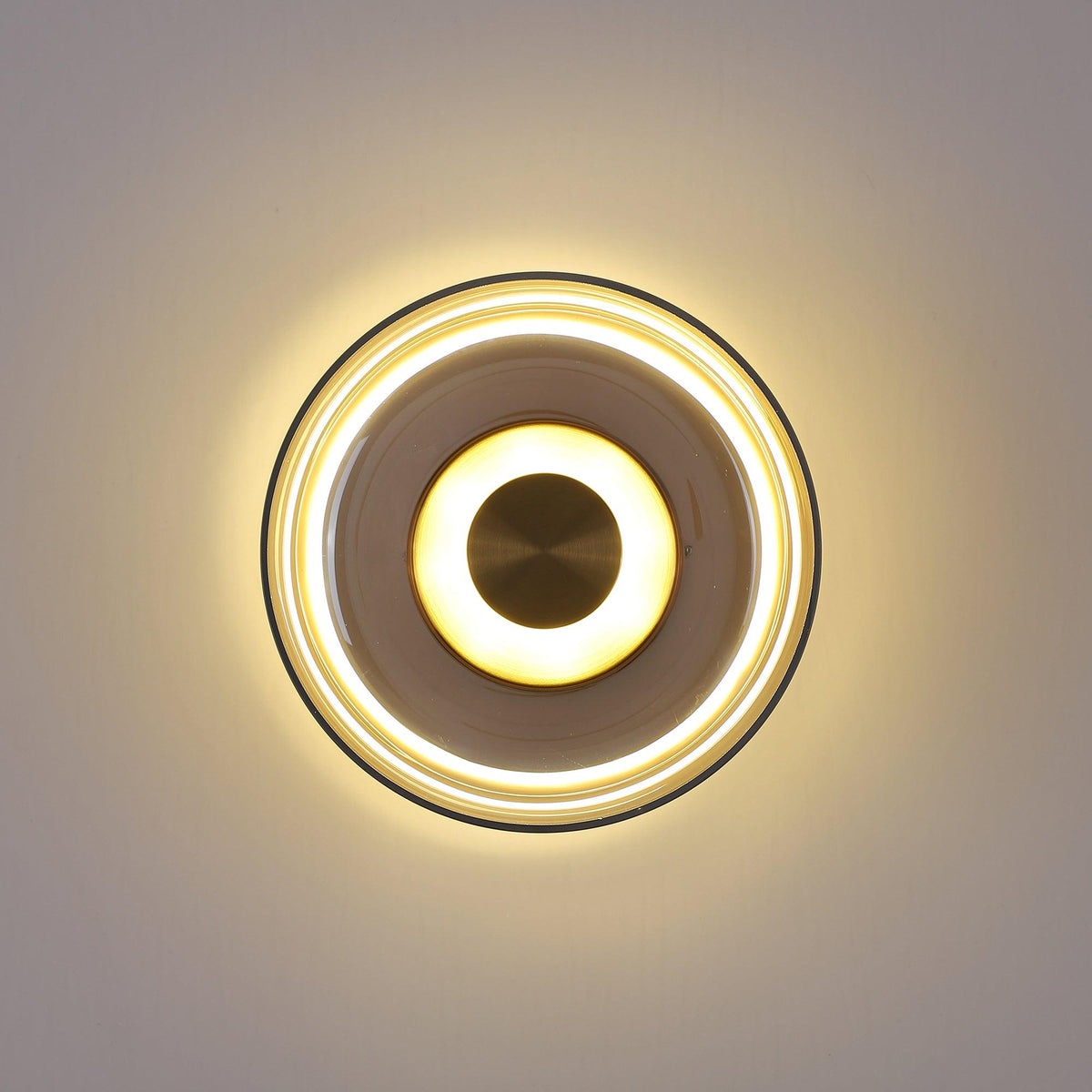 Ilvanna Glass Wall Light-Moonnatur