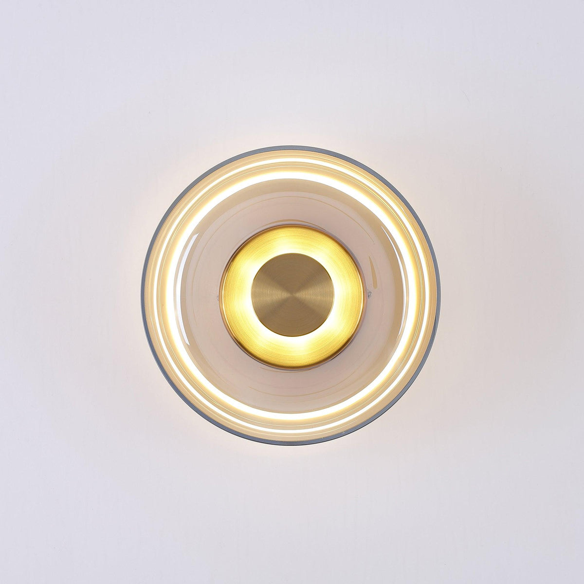 Ilvanna Glass Wall Light-Moonnatur
