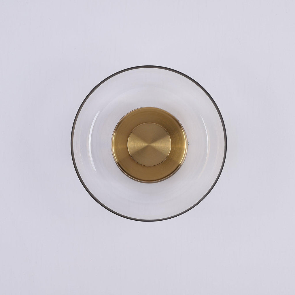 Ilvanna Glass Wall Light-Moonnatur