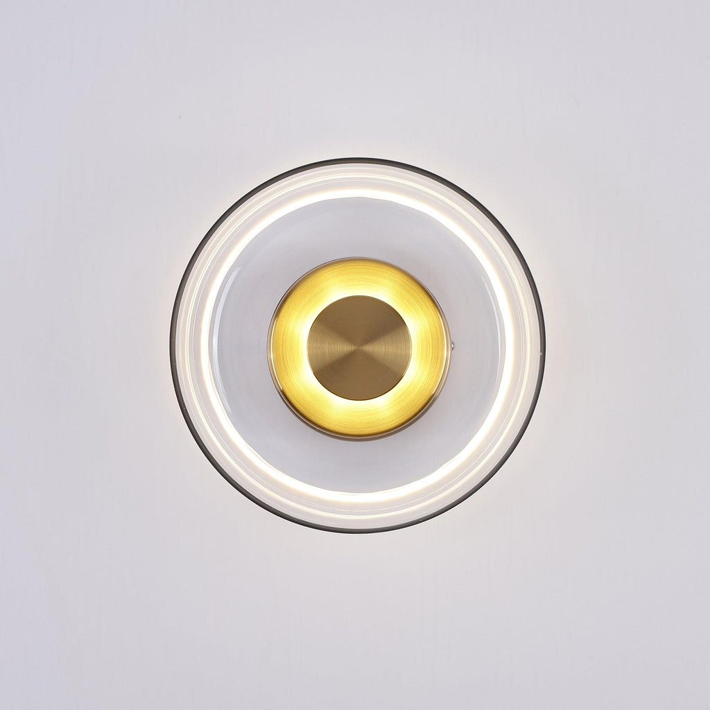 Ilvanna Glass Wall Light-Moonnatur