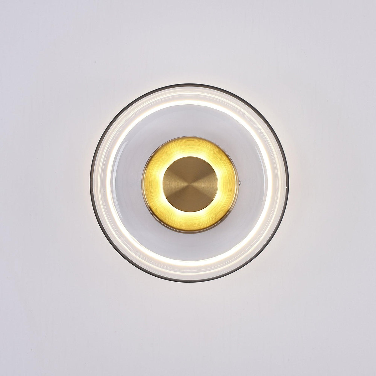 Ilvanna Glass Wall Light-Moonnatur