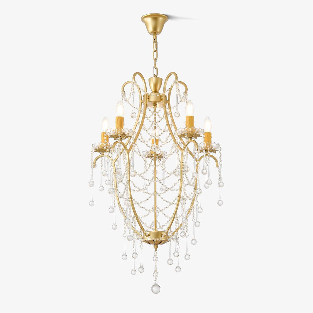 Davenaria Glass Chandelier-Moonnatur