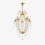 Davenaria Glass Chandelier-Moonnatur
