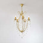 Davenaria Glass Chandelier-Moonnatur