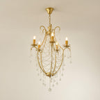 Davenaria Glass Chandelier-Moonnatur