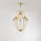 Davenaria Glass Chandelier-Moonnatur