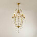 Davenaria Glass Chandelier-Moonnatur