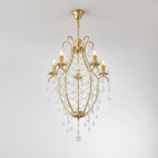 Davenaria Glass Chandelier-Moonnatur