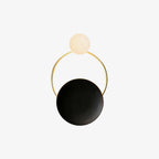 Meldenenelle Glass Wall Light-Moonnatur