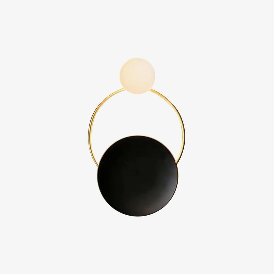 Meldenenelle Glass Wall Light-Moonnatur