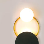 Meldenenelle Glass Wall Light-Moonnatur