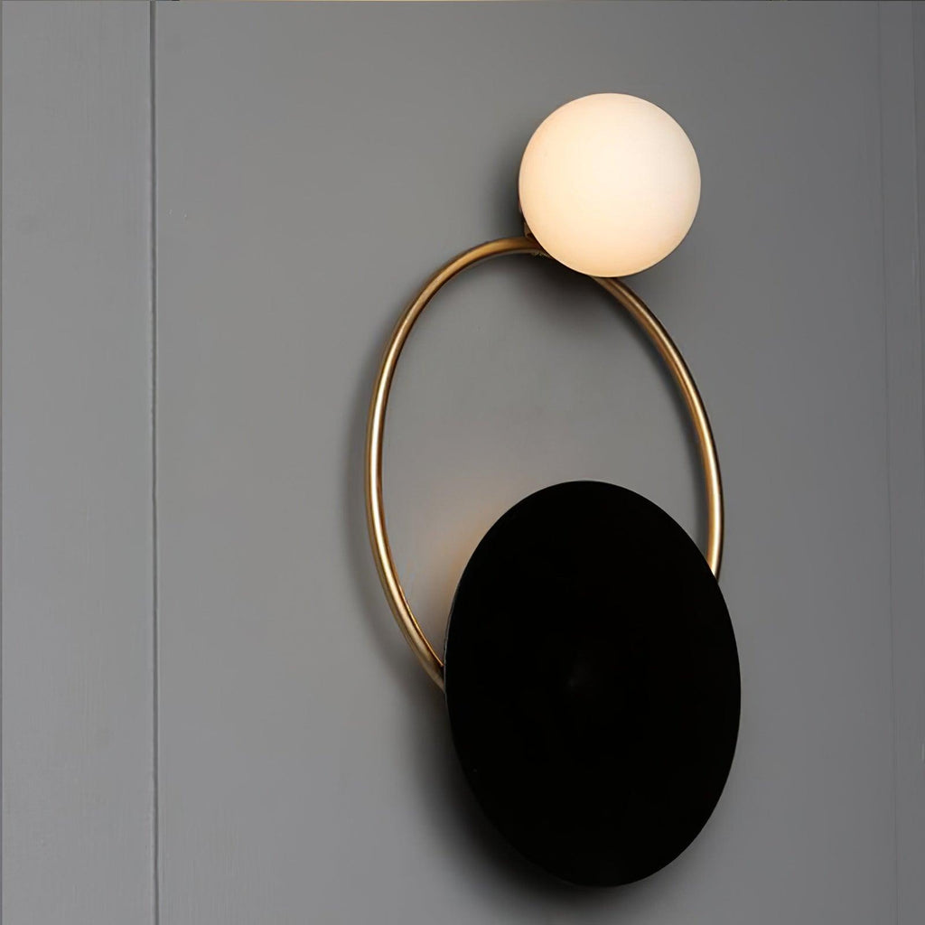 Meldenenelle Glass Wall Light-Moonnatur