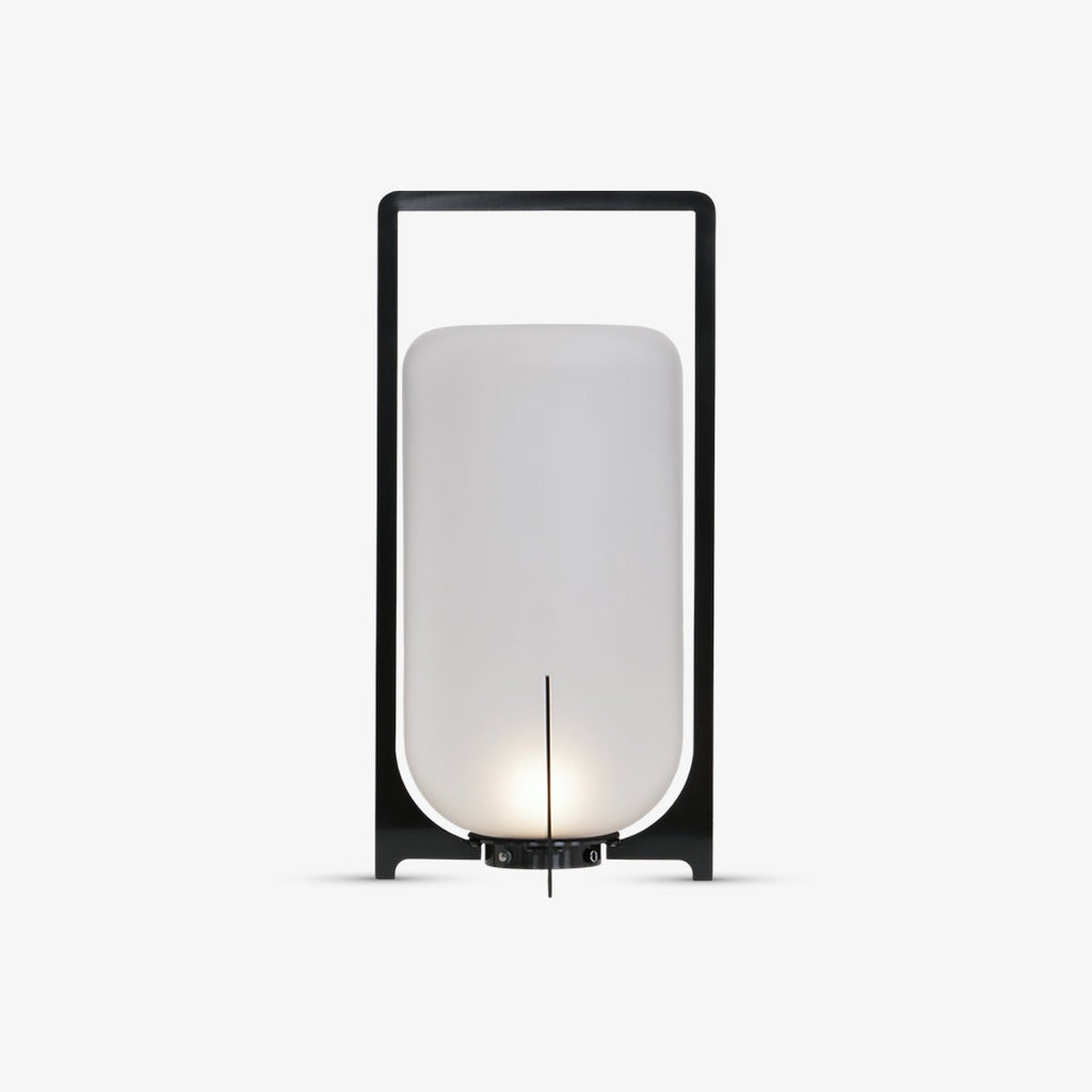 Harlora Plastic Table Lamp-Moonnatur