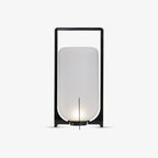 Harlora Plastic Table Lamp-Moonnatur