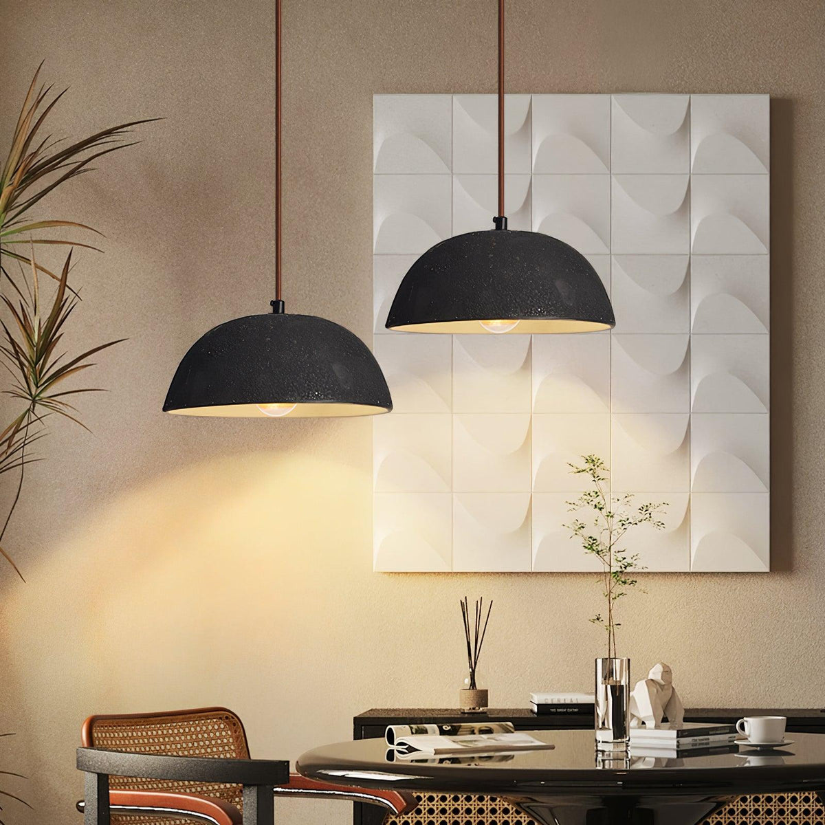 Rildenorie Wood Pendant Light-Moonnatur