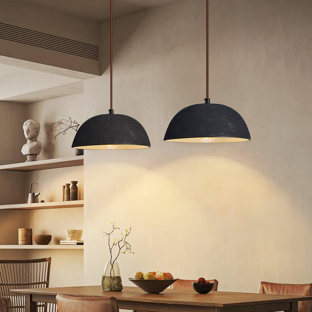 Rildenorie Wood Pendant Light-Moonnatur