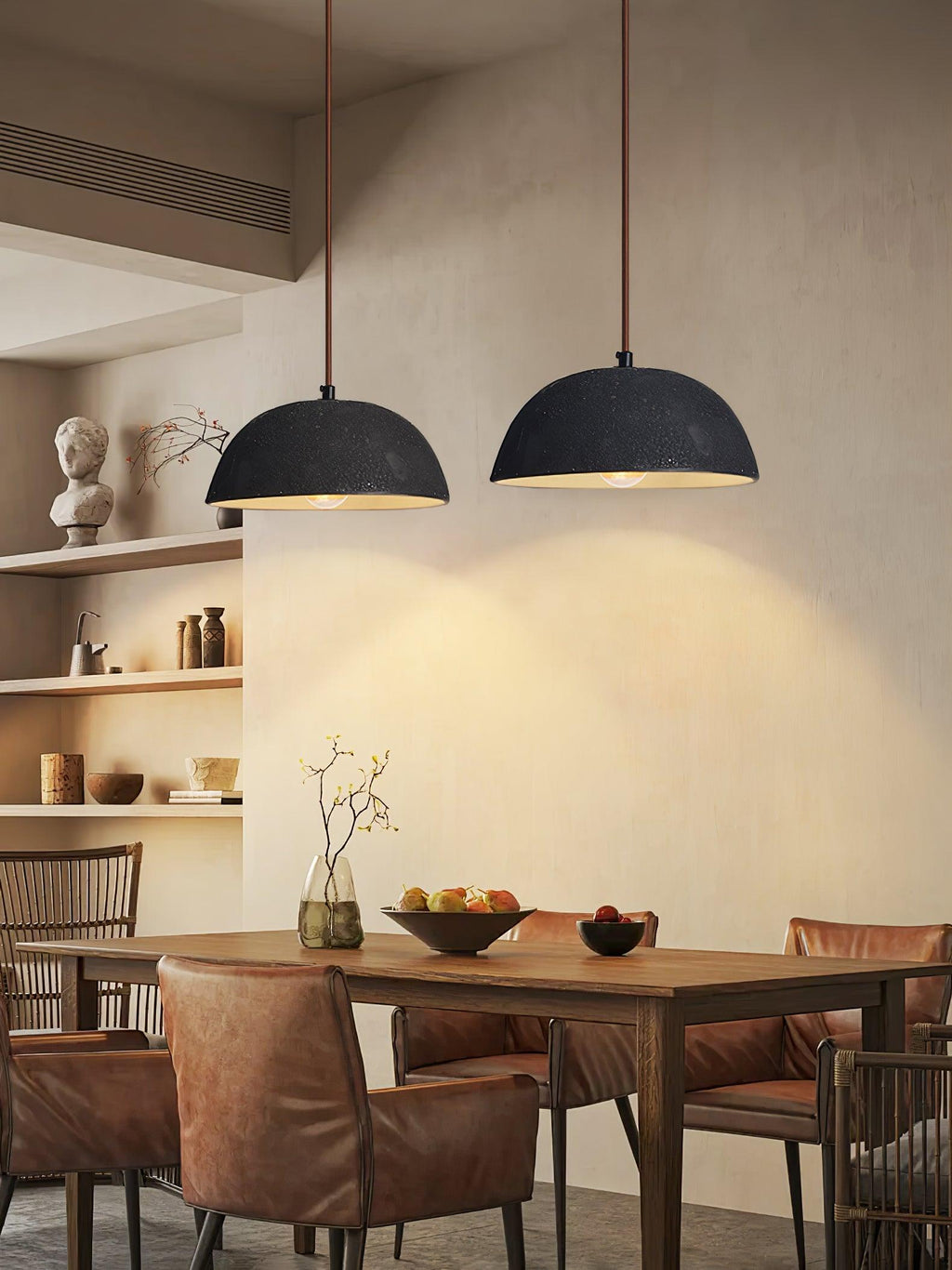 Rildenorie Wood Pendant Light-Moonnatur