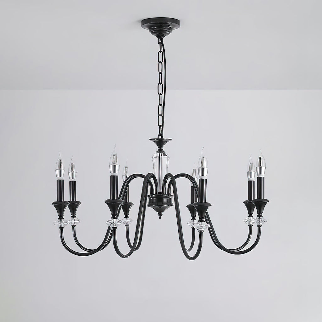 Galenenna Glass Chandelier-Moonnatur