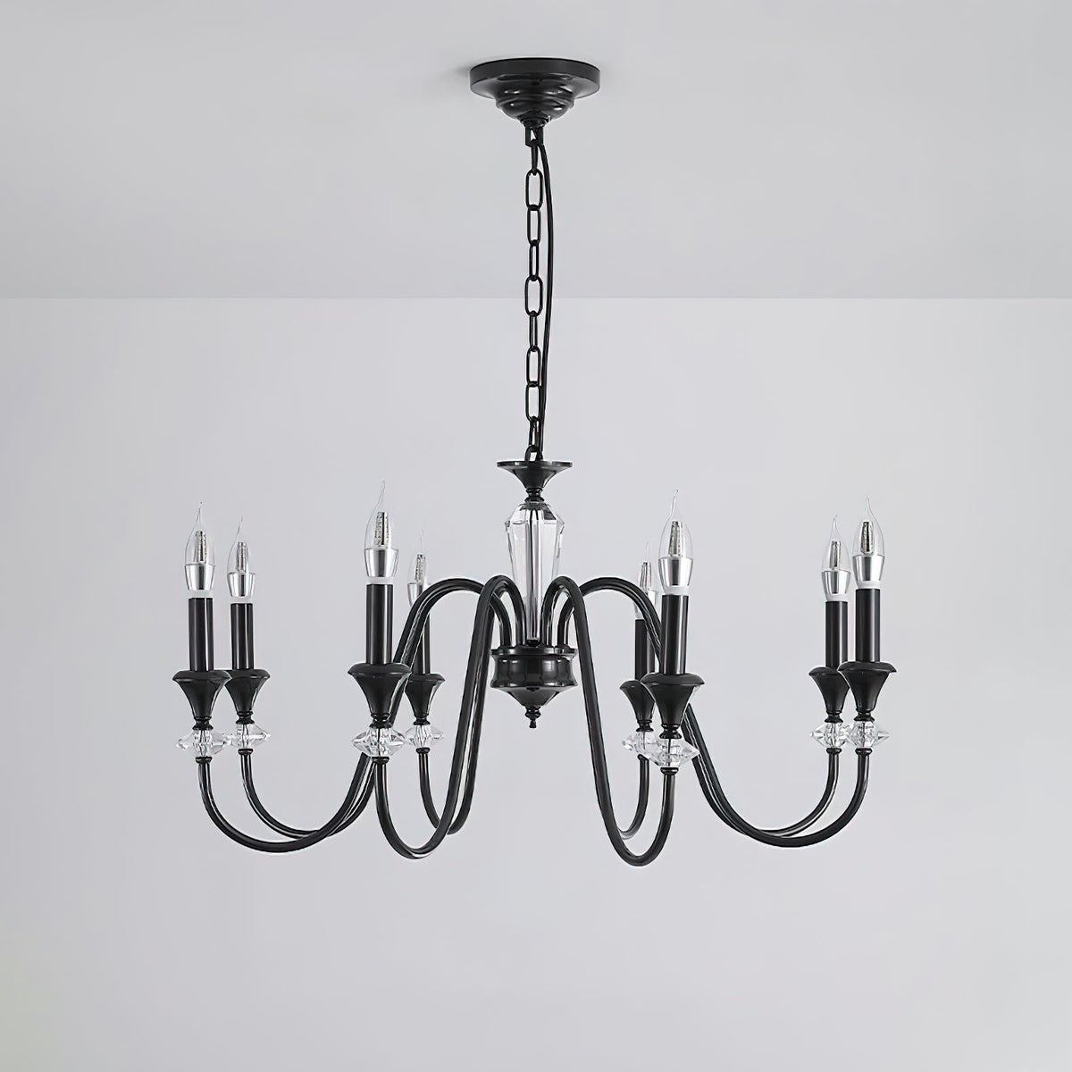 Galenenna Glass Chandelier-Moonnatur