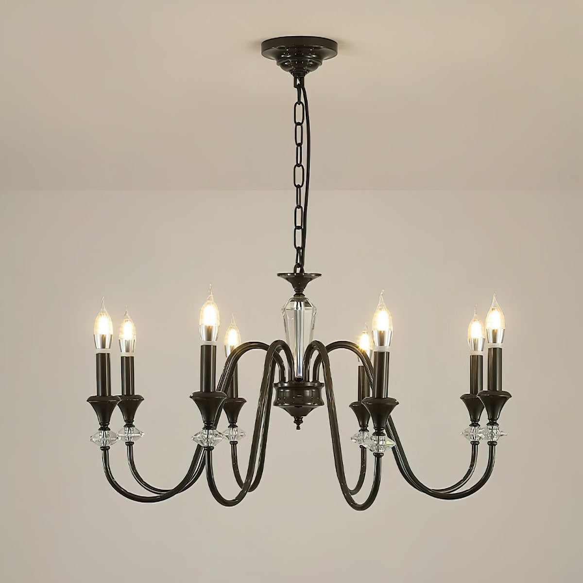 Galenenna Glass Chandelier-Moonnatur