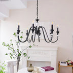 Galenenna Glass Chandelier-Moonnatur