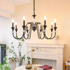 Galenenna Glass Chandelier-Moonnatur